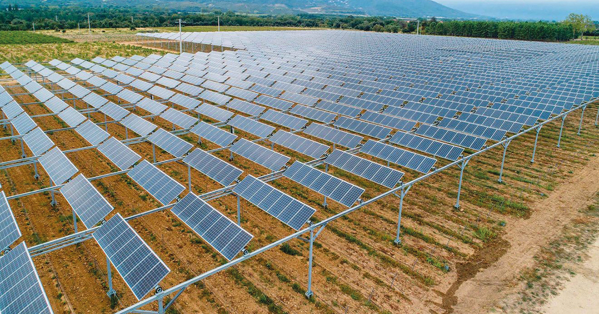 Associer production agricole et production d\u2019électricité.