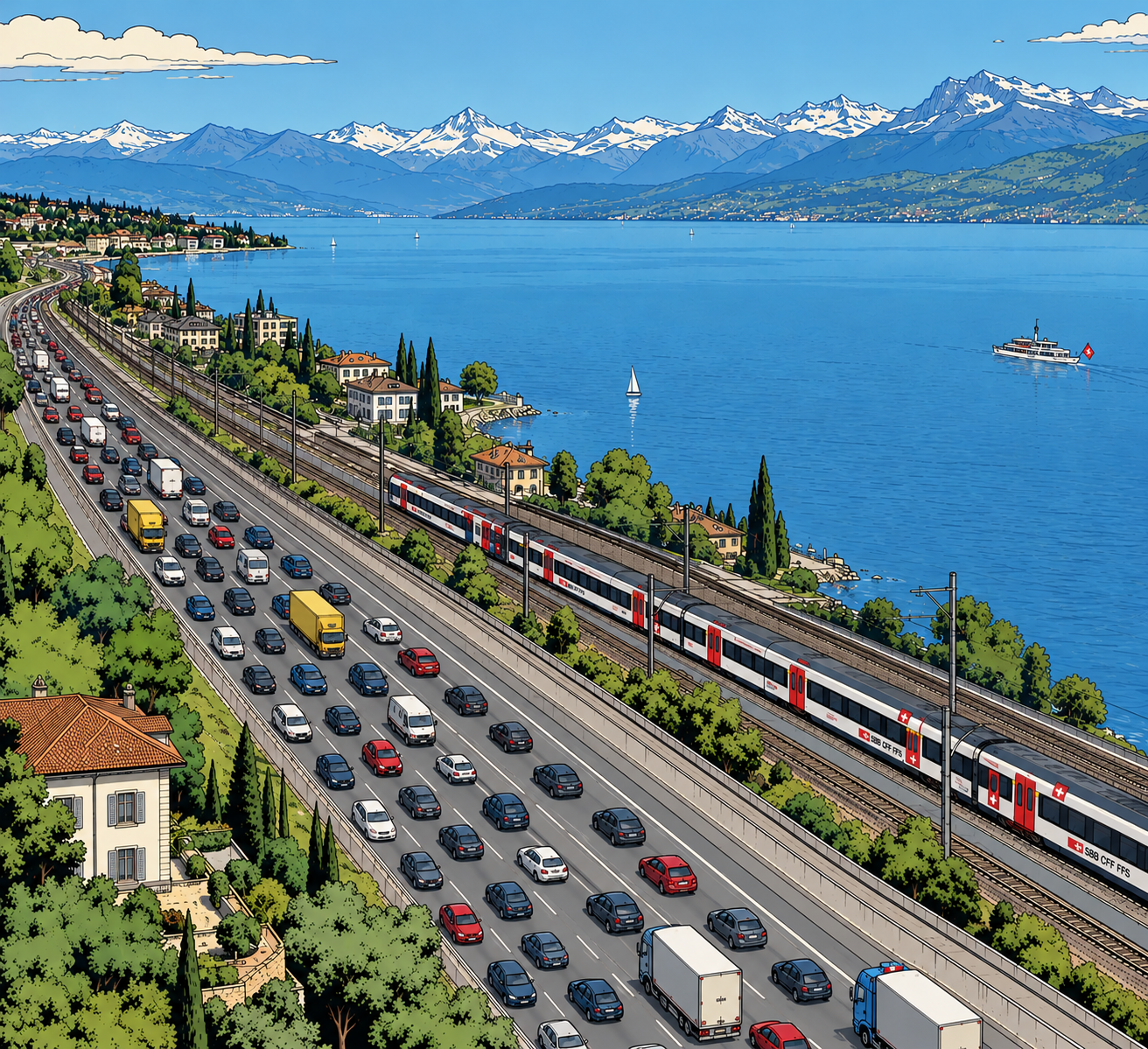 Les infrastructures de transport n\u2019ont pas crû au même rythme que la population