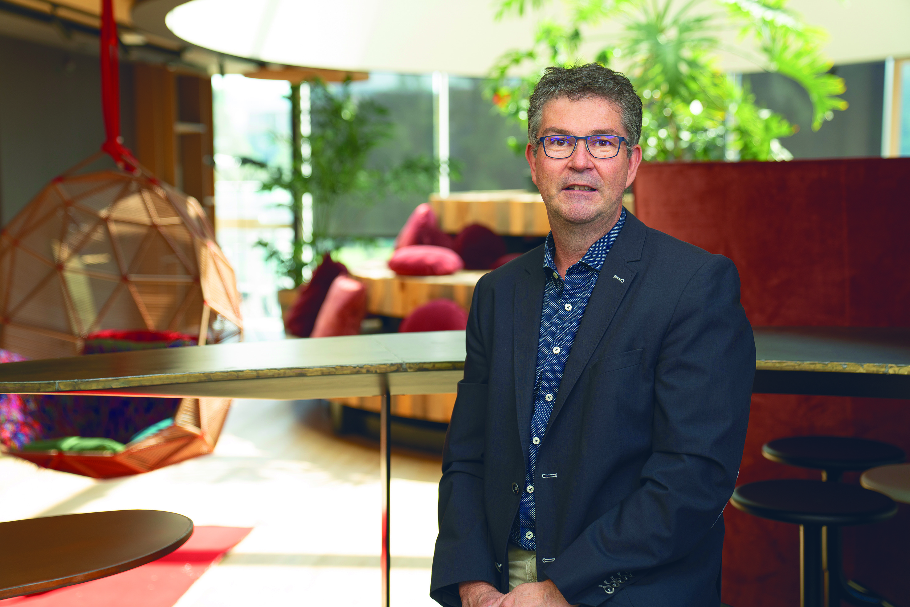 Marc André Theytaz, responsable pour la Suisse romande d\u2019Abacus Research.
