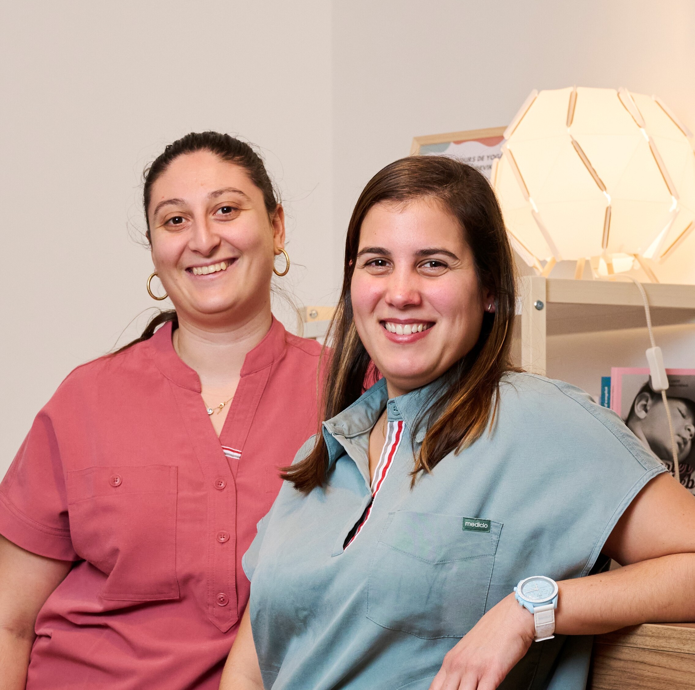 Irene Cabeza et Marine Coluni ont fondé My Pelvicare avec l'aide de la Fondetec.