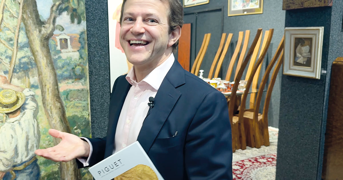 Bernard Piguet tient l\u2019Hôtel des ventes, à Genève.