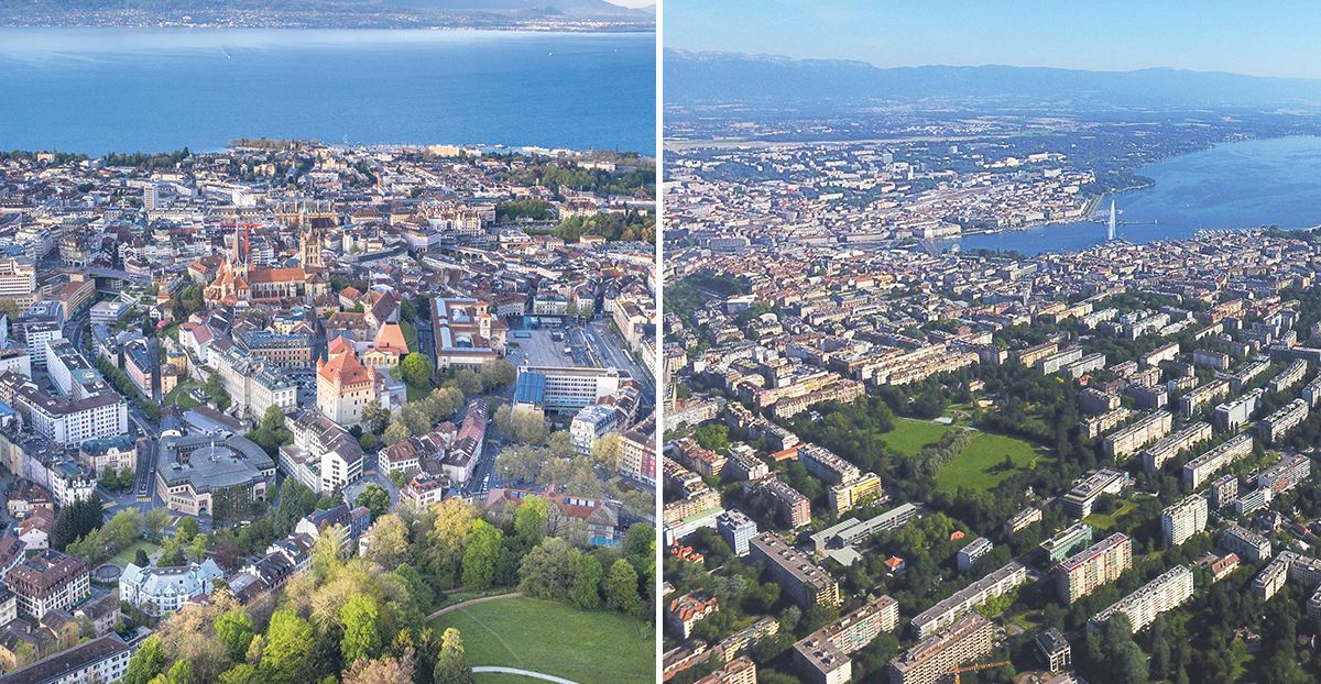Les dynamiques politiques des deux cantons voisins sont différentes.