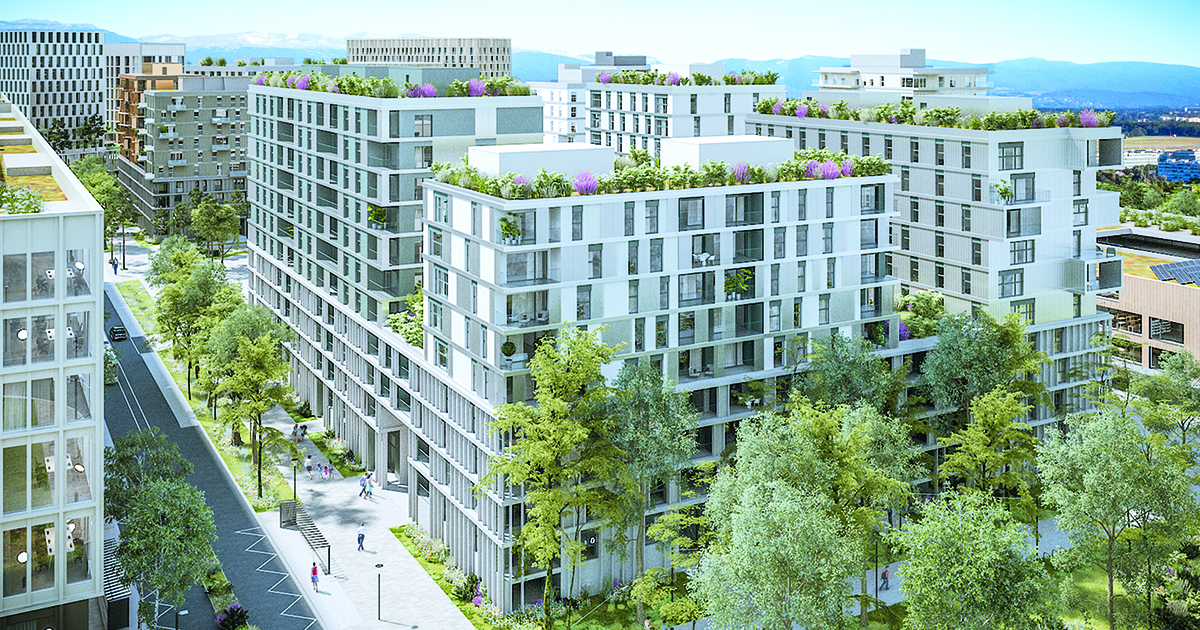 Parloca est propriétaire d\u2019un immeuble dans le nouveau quartier de l\u2019Etang, à Châtelaine.