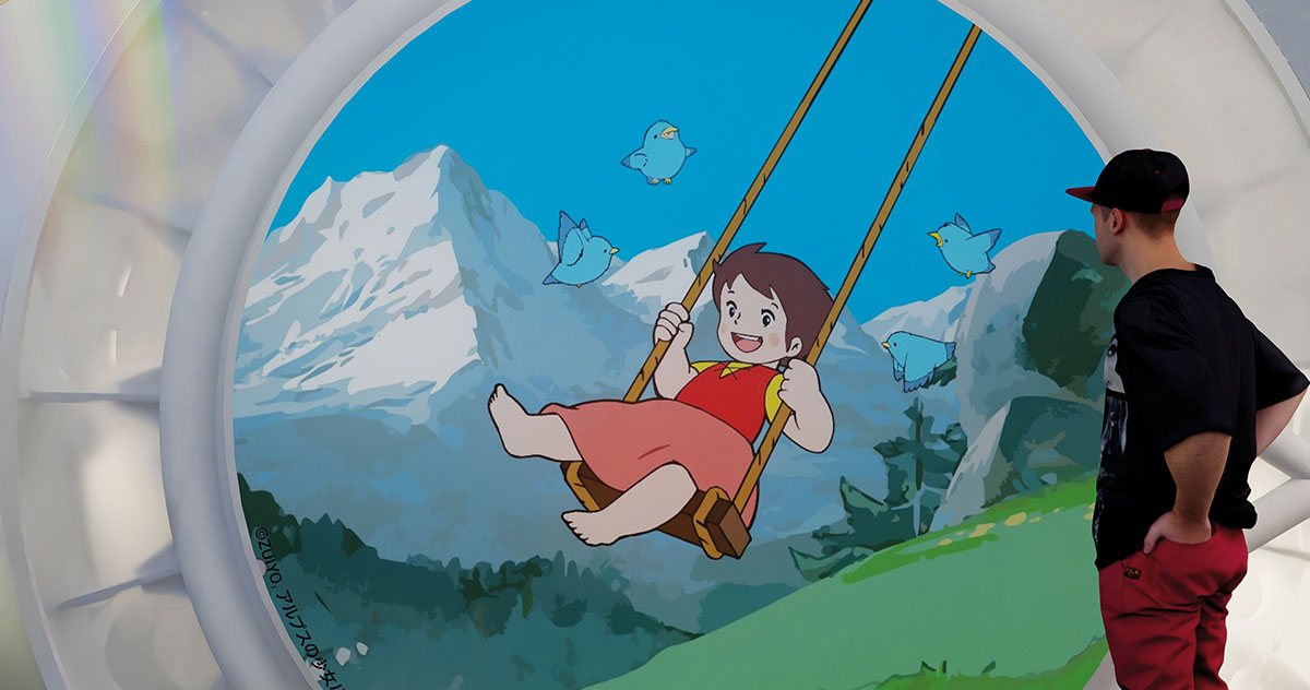 Les valeurs d’excellence et d’innovation suisses sont incarnées par Heidi.