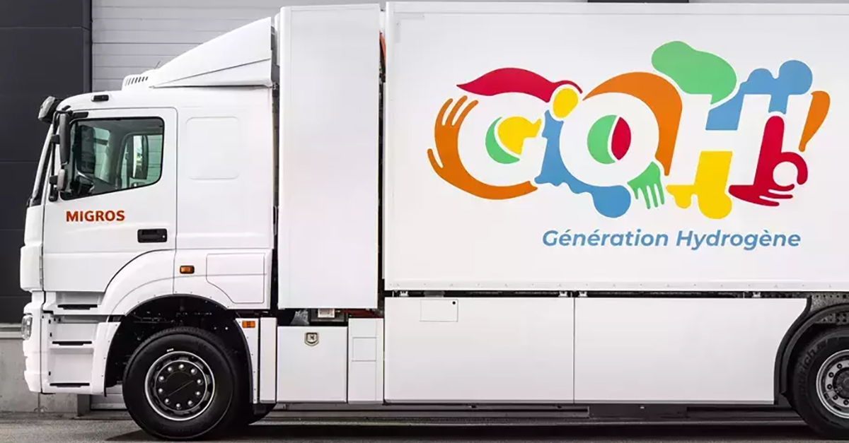 Le quarante tonnes à hydrogène du projet GOH! 