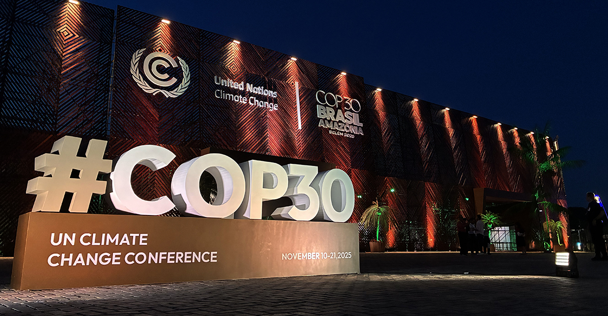 La COP30 a lieu à Belém, au Brésil.