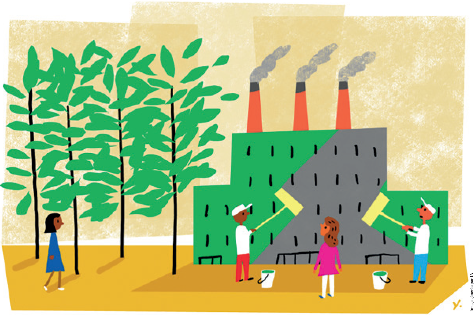 Les promesses climatiques fleurissent dans la communication des entreprises. 