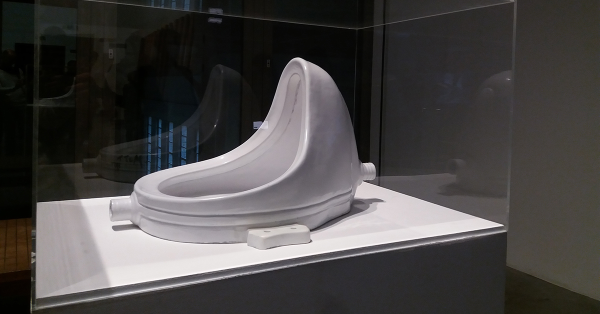 Marcel Duchamp, Fontaine.