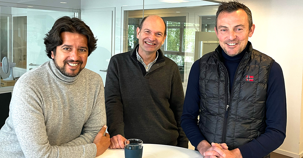 Karim Sekkai, Jacques Daudel et Vincent Flatin.