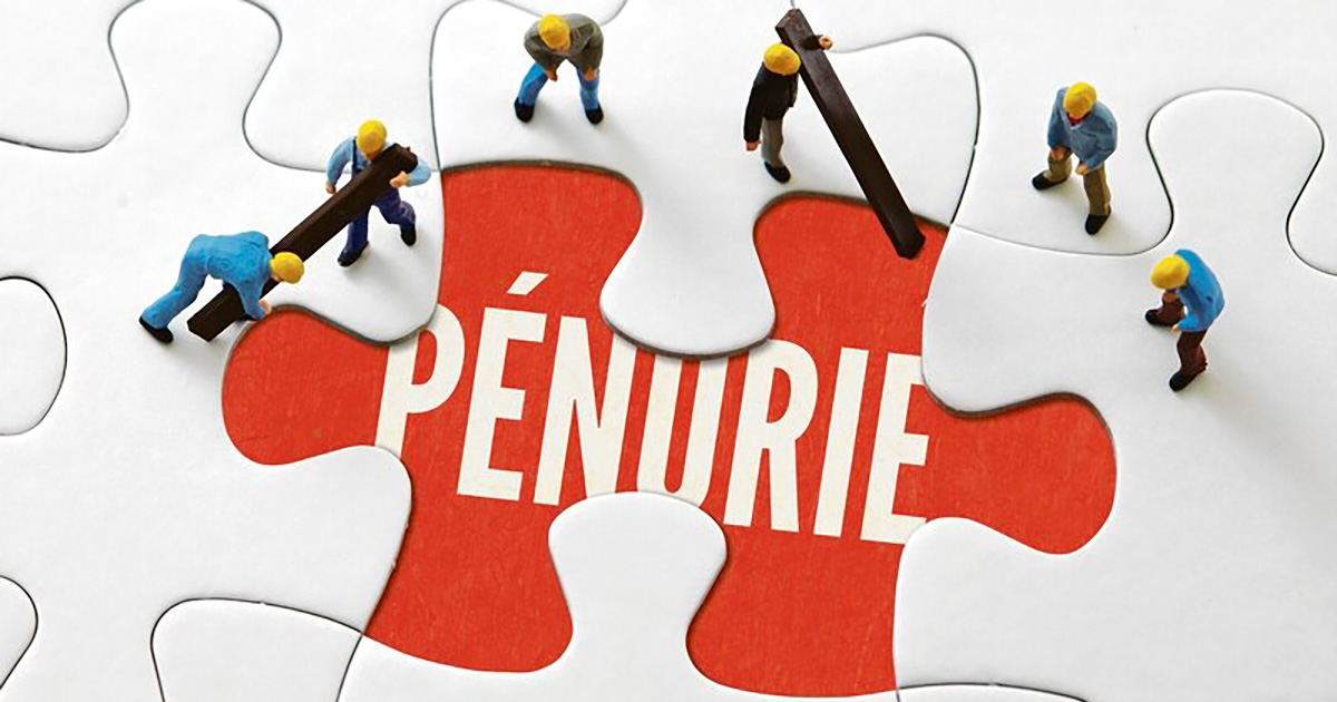 Pénurie de personnel: une embûche pour les entreprises.