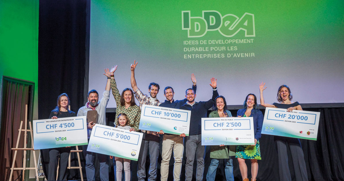 Les lauréats du Prix IDDEA.