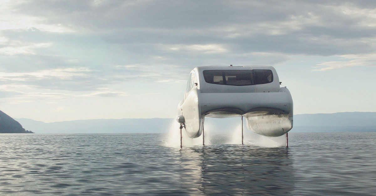 Pas de vagues, pas d’émissions, pas de bruit et une navigation très confortable. 