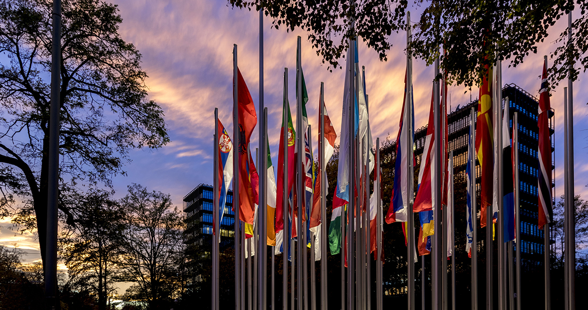 L'Observatoire européen des brevets, à Munich.